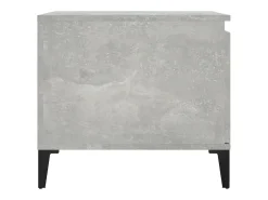 Mesa De Centro*vidaxl Mesa de centro 100x50x45 cm derivados madeira cimento Cinzento