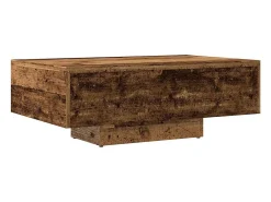 vidaxl Mesa de centro 85x55x31 cm derivados de madeira madeira velha^ Mesa De Centro