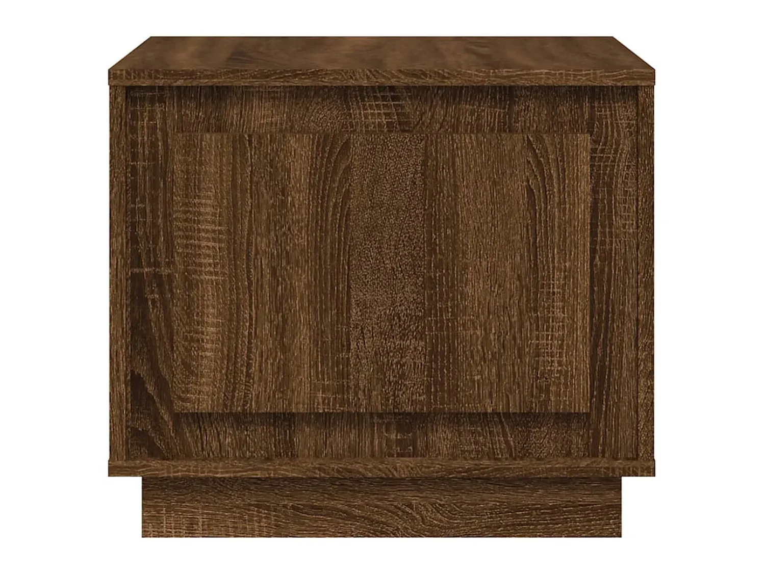 Outlet Mesa de centro 51x50x44 cm derivados madeira carvalho PT949112 Castanho
