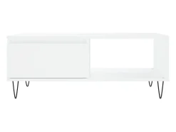 Mesa De Centro*vidaxl Mesa de centro 90x60x35 cm derivados de madeira Branco