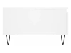 Mesa De Centro*vidaxl Mesa de centro 90x60x35 cm derivados de madeira Branco