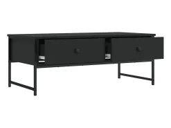 Mesa De Centro| Mesa de centro 101x49x39,5 cm derivados de madeira PT441154 Preto