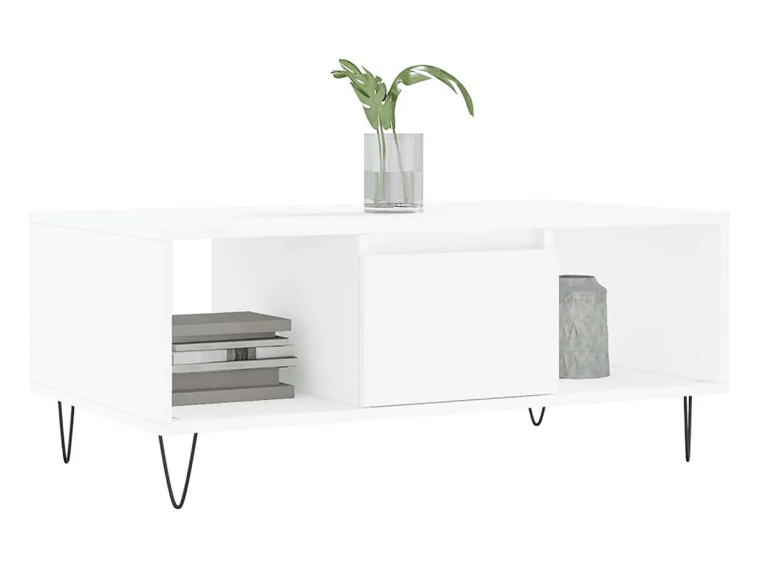 Mesa de centro 90x50x36,5 cm derivados de madeira PT665392^ Mesa De Centro
