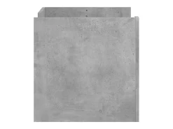 Mesa De Centro*vidaxl Mesa de centro 80x50x50 cm derivados de madeira cinza cimento Cinzento