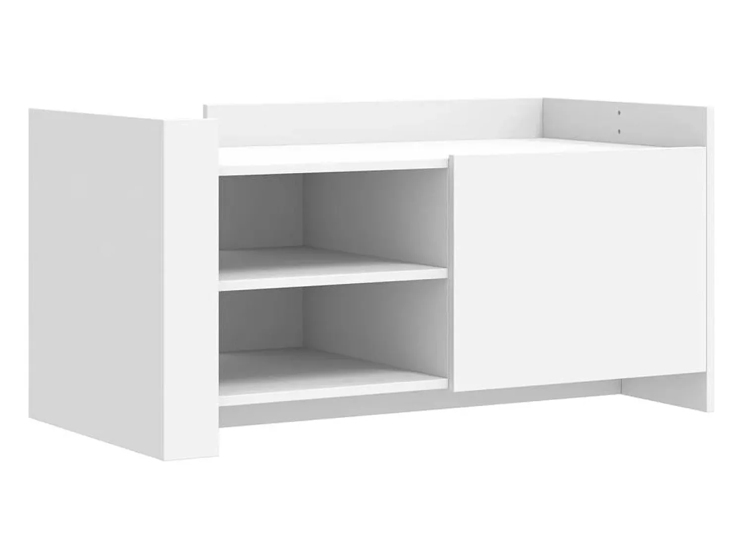 New Mesa de centro 100x50x50 cm derivados de madeira PT346890 Branco