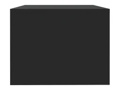 Mesa De Centro*vidaxl Mesa de centro 102x55x42 cm derivados de madeira Preto