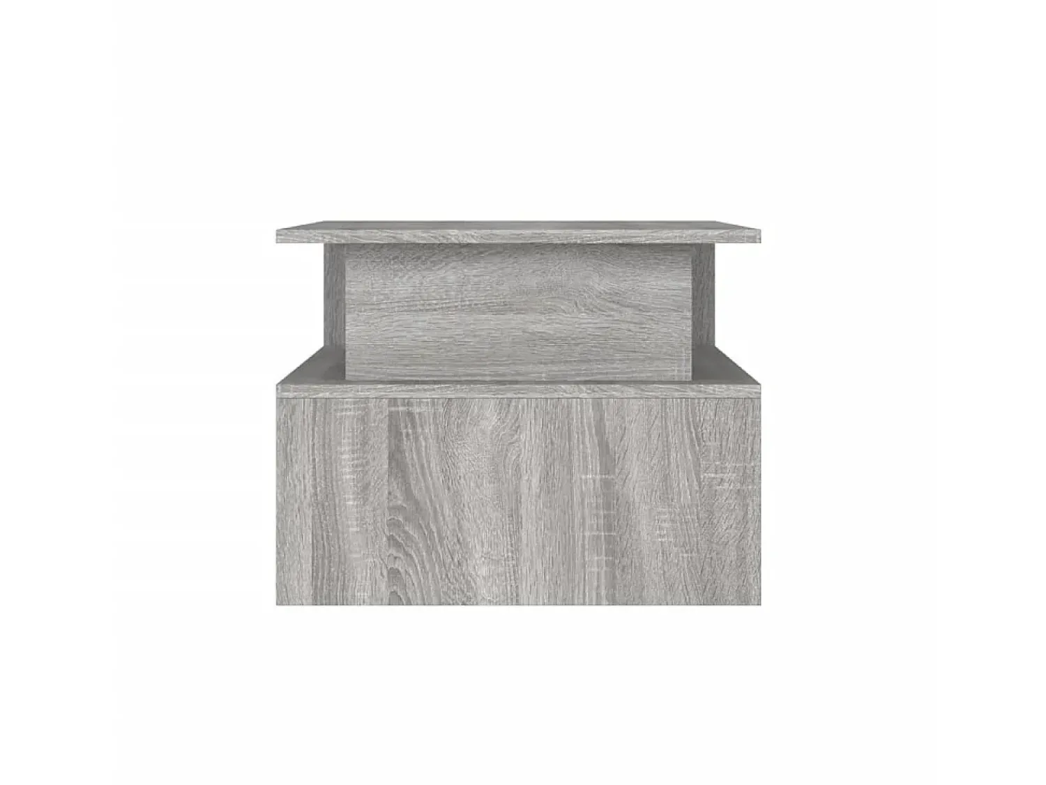 Clearance Mesa de centro 90x55x42,5 cm derivados de madeira cinza sonoma PT449566 Cinzento