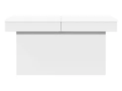 Mesa De Centro* Mesa de centro 100x55x40 cm derivados de madeira PT531165 Branco
