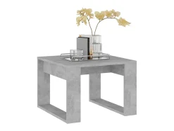 Mesa de centro 50x50x35 cm derivados de madeira cimento PT683786^ Mesa De Centro