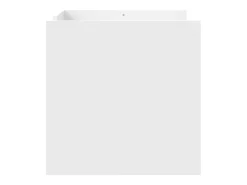 Mesa De Centro* Mesa de centro 80x50x50 cm derivados de madeira PT801873 Branco