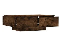 vidaxl Mesa de centro 90x60x31 cm derivados de madeira carvalho fumado^ Mesa De Centro