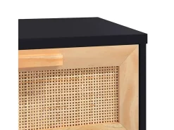 Mesa De Centro|vidaxl Mesa de centro 80x40x30 cm derivados madeira pinho maciço Preto