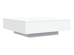 Mesa De Centro| Mesa de centro 100x100x31 cm derivados de madeira PT894094 Branco