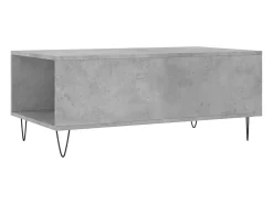 vidaxl Mesa de centro 90x50x36,5 cm derivados madeira cimento^ Mesa De Centro