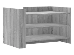 Mesa De Centro*vidaxl Mesa de centro 80x50x50 cm derivados de madeira sonoma Cinzento