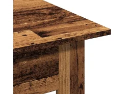 Outlet vidaxl Mesa de centro 102x55x42 cm derivados de madeira madeira velha Natural claro