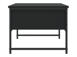 Mesa De Centro*vidaxl Mesa de centro 101x49x39,5 cm derivados de madeira Preto