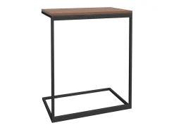 Mesa De Centro* Mesa de centro 55x35x66 cm derivados de madeira PT208034 Preto