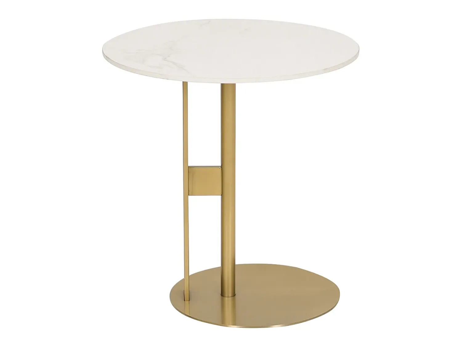 Mesa de Centro 80x43x80 cm dourada modig m53^ Mesa De Centro