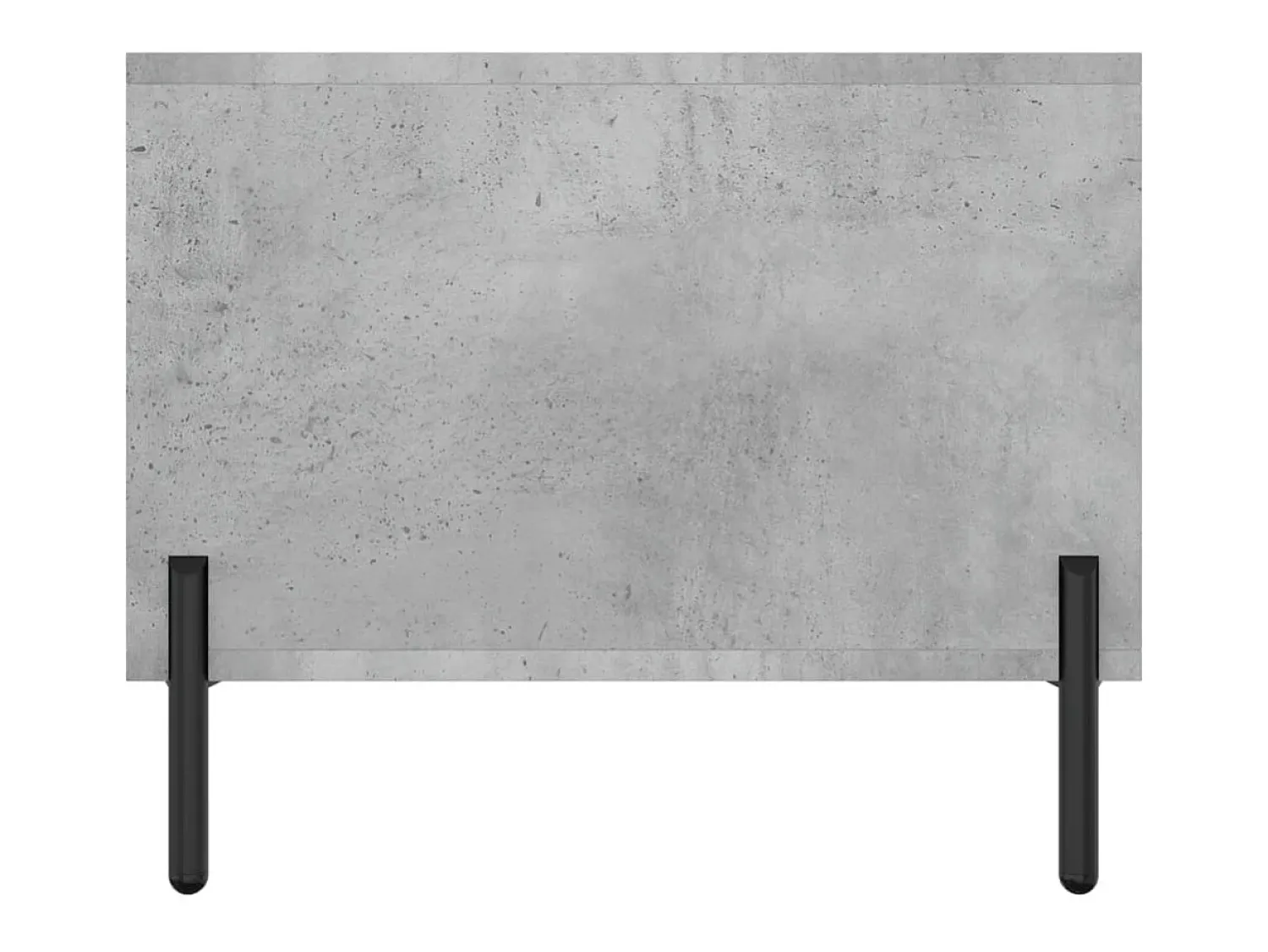 Mesa De Centro|vidaxl Mesa de centro 102x50x40 cm madeira processada cinza cimento Cinzento