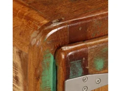 Mesa de centro 85x55x40 cm madeira recuperada maciça PT371904^ Mesa De Centro