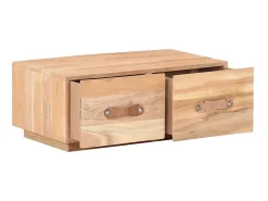 Mesa De Centro* Mesa de centro 90x50x35 cm madeira recuperada maciça PT671021 Castanho