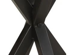 Mesa De Centro* Mesa de centro 48x48x56 cm madeira recuperada maciça PT405884 Castanho