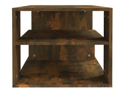 Mesa De Centro|vidaxl Mesa de centro 100x50x40 cm madeira processada carvalho fumado Natural claro