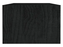 Mesa De Centro*vidaxl Mesa de centro 110x50x34 cm madeira de pinho maciça Preto