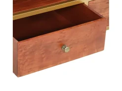 Discount Mesa de centro 90x50x40 cm madeira de acácia maciça PT901986 Castanho