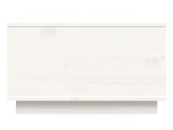 Mesa De Centro|vidaxl Mesa de centro 60x50x35 cm madeira de pinho maciça Branco