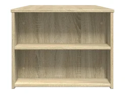Mesa De Centro* Mesa de centro 102x55x42 cm madeira processada carvalho sonoma PT283772 Castanho