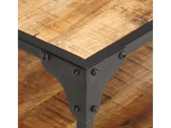 Discount Mesa de centro 60x60x35 cm madeira de mangueira maciça PT443968 Castanho
