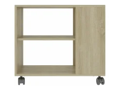 Mesa De Centro| Mesa de centro 70x35x55 cm madeira processada carvalho sonoma PT678514 Castanho