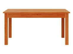 Mesa De Centro* Mesa de centro 80x50x40 cm madeira pinho maciça cera PT890627 Castanho