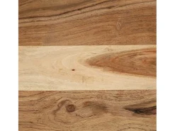 Mesa De Centro|vidaxl Mesa de centro 50x50x38 cm madeira de acácia maciça Natural claro