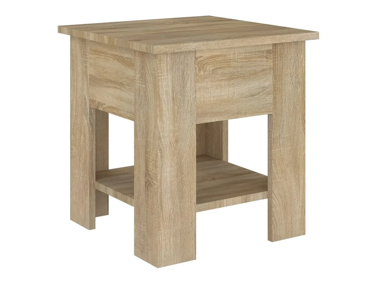 Sale Mesa de centro 40x40x42 cm madeira processada carvalho sonoma PT381811 Castanho
