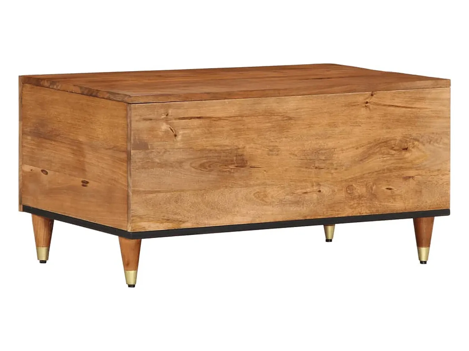 Online Mesa de centro 80x50x40 cm madeira de mangueira maciça PT325007 Castanho