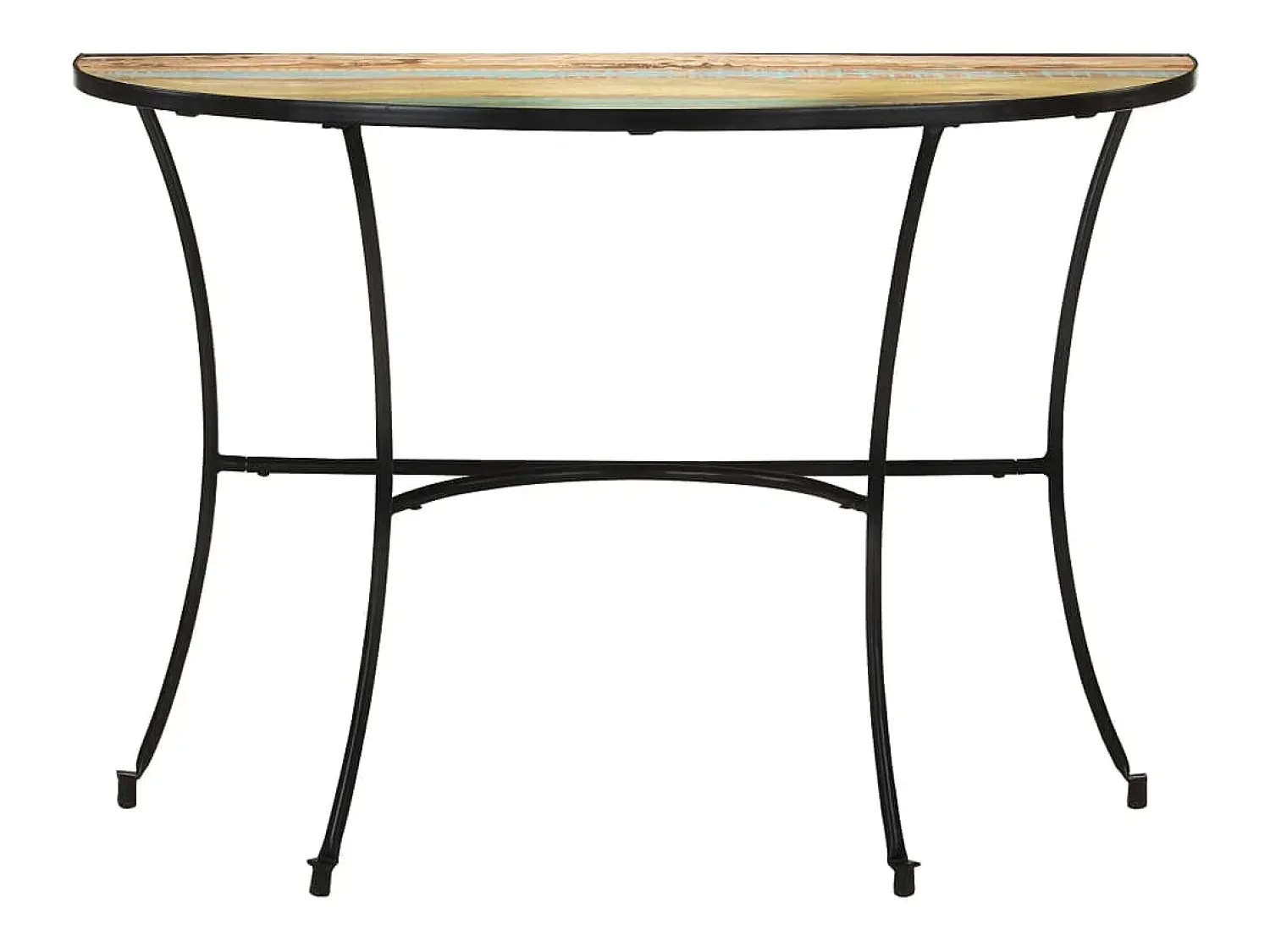 Clearance Mesa de centro 110x40x77 cm madeira recuperada maciça PT811702 Castanho