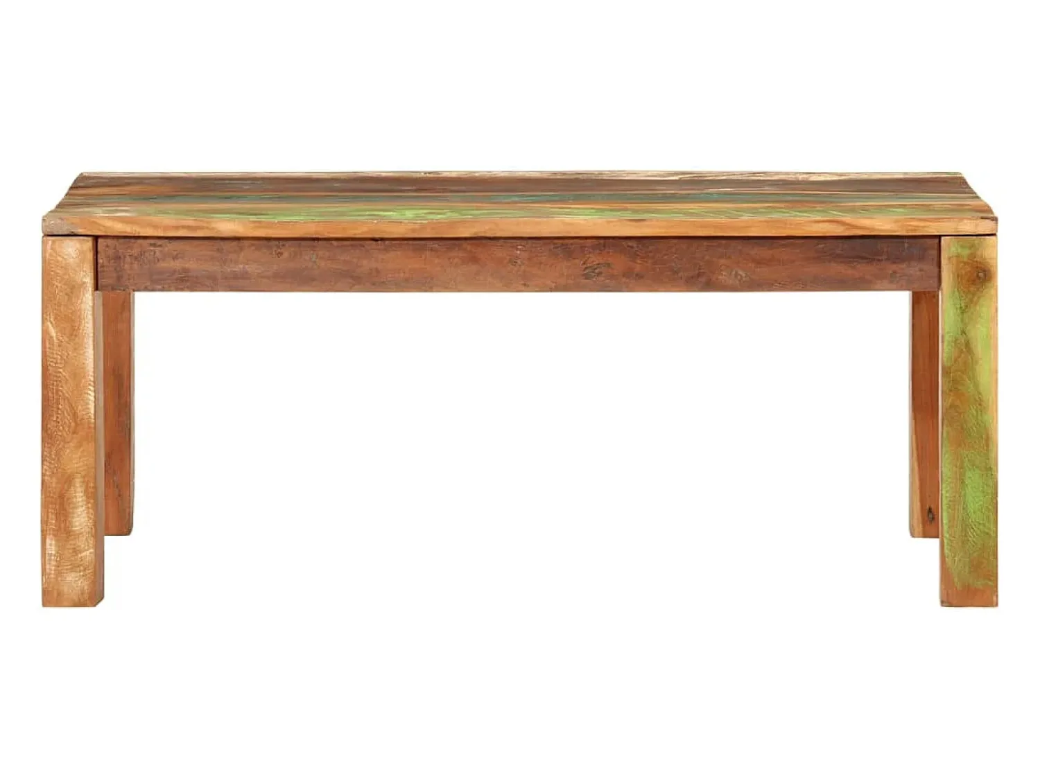 Sale Mesa de centro 100x55x40 cm madeira recuperada maciça PT924079 Multicor