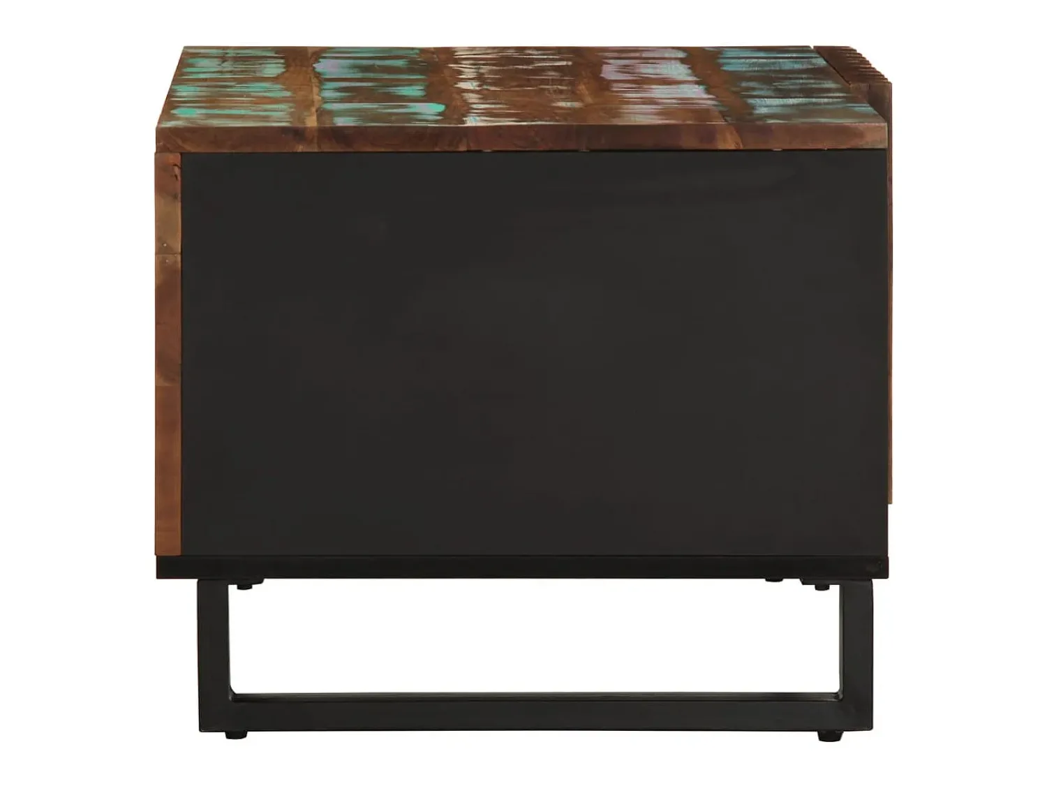 Mesa De Centro* Mesa de centro 80x51x40 cm madeira de acácia maciça PT567106 Multicor