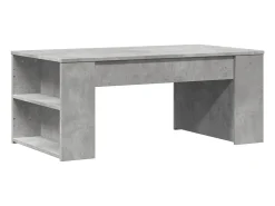 Mesa De Centro*vidaxl Mesa de centro 102x55x42 cm madeira processada cinza cimento Cinzento