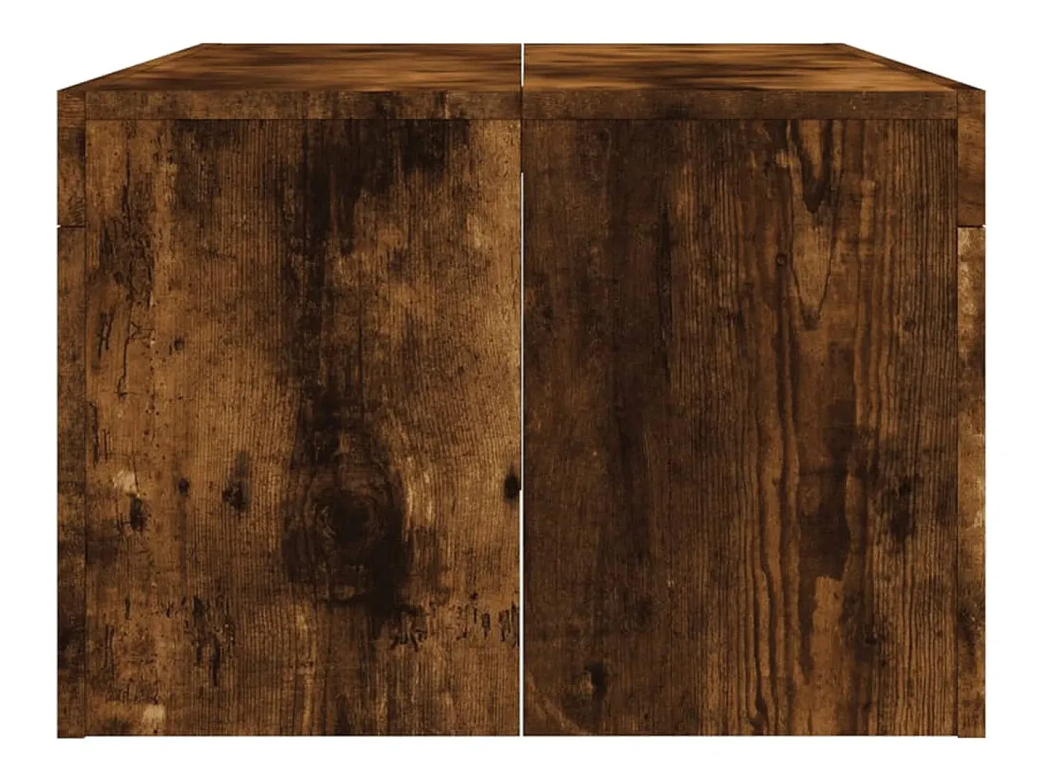 Mesa De Centro|vidaxl Mesa de centro 102x50x36 cm madeira processada carvalho fumado Natural escuro