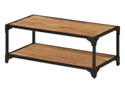 Discount vidaxl Mesa de centro 90x45x35 cm madeira de acácia maciça Natural claro