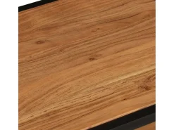 Discount vidaxl Mesa de centro 90x45x35 cm madeira de acácia maciça Natural claro