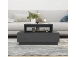 Mesa de centro 80x55x40,5 cm madeira de pinho maciça PT844864^ Mesa De Centro
