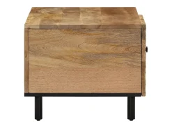 Mesa de centro 80x50x40 cm madeira de mangueira maciça PT257982^ Mesa De Centro