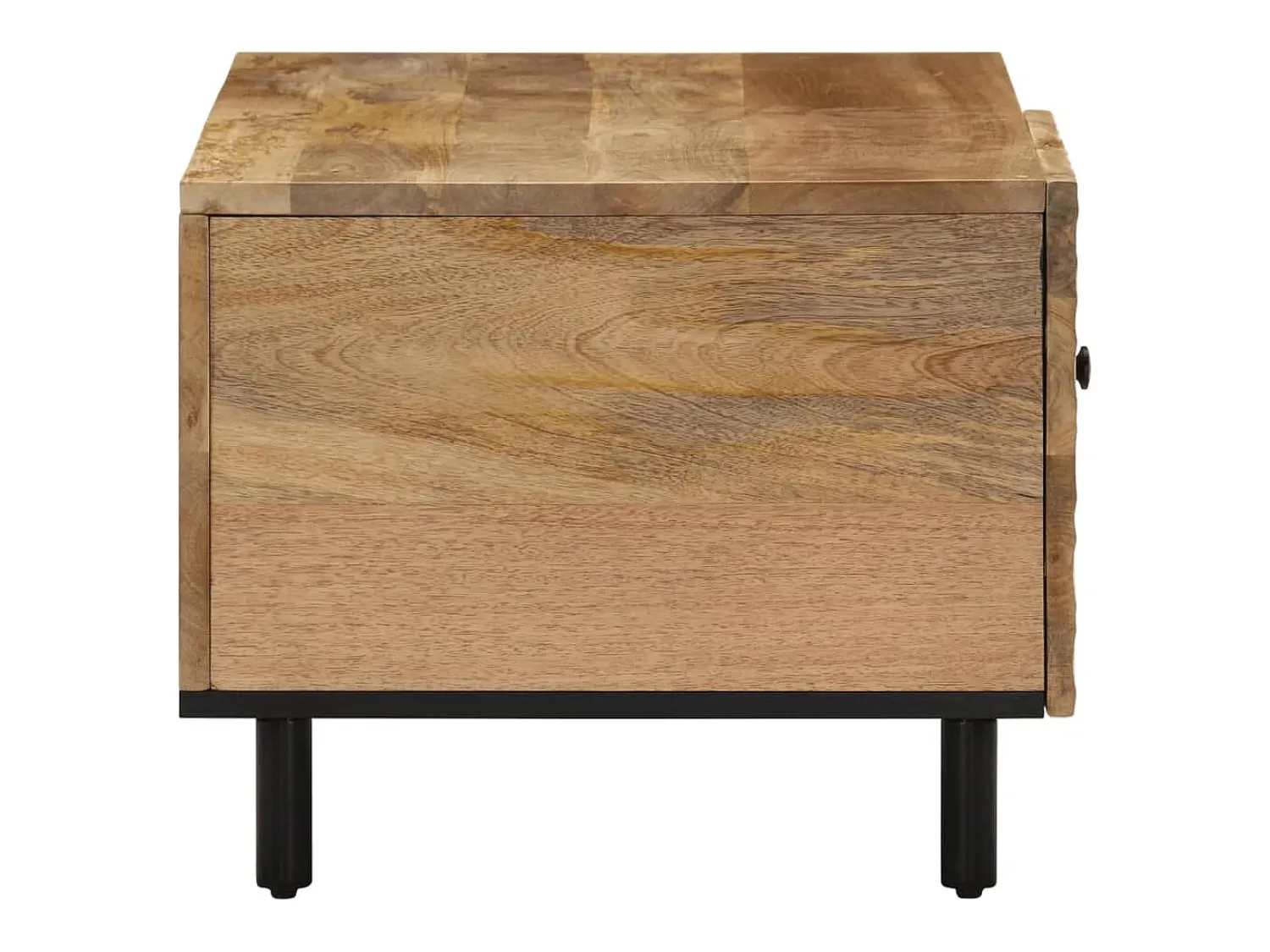 Mesa de centro 80x50x40 cm madeira de mangueira maciça PT257982^ Mesa De Centro