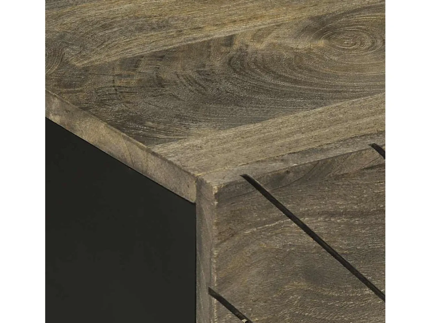 vidaxl Mesa de centro 100x54x40 cm madeira de mangueira maciça^ Mesa De Centro