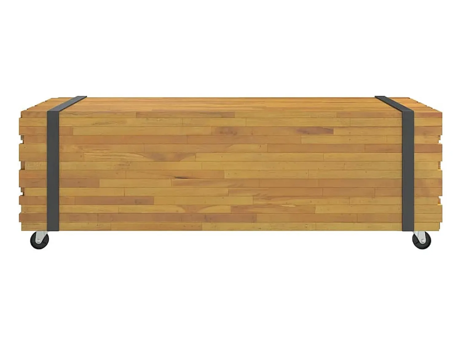 vidaxl Mesa de centro 110x45x35 cm madeira maciça teca^ Mesa De Centro
